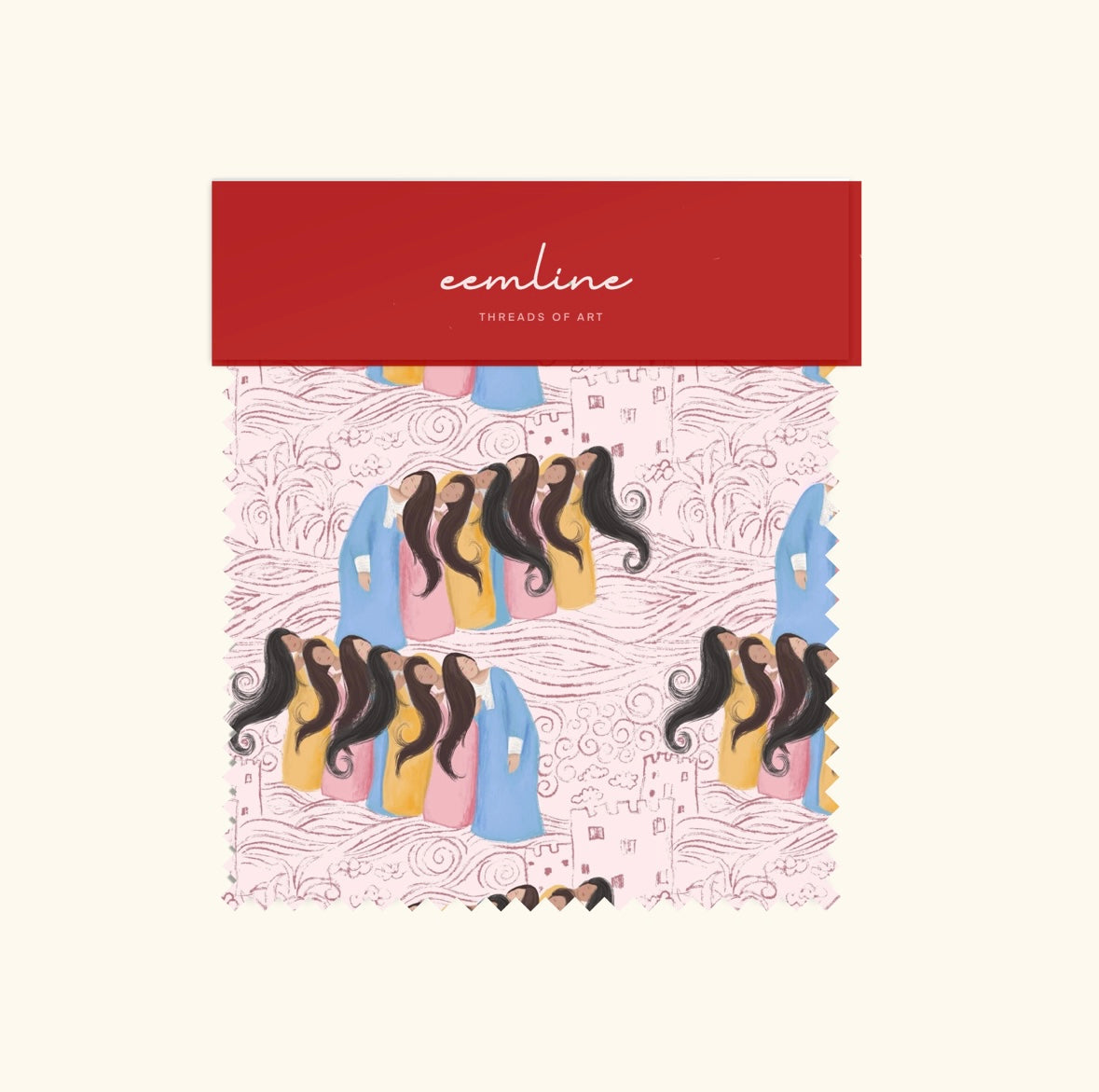 النعاشّات(قماش يُباع بالمتر)